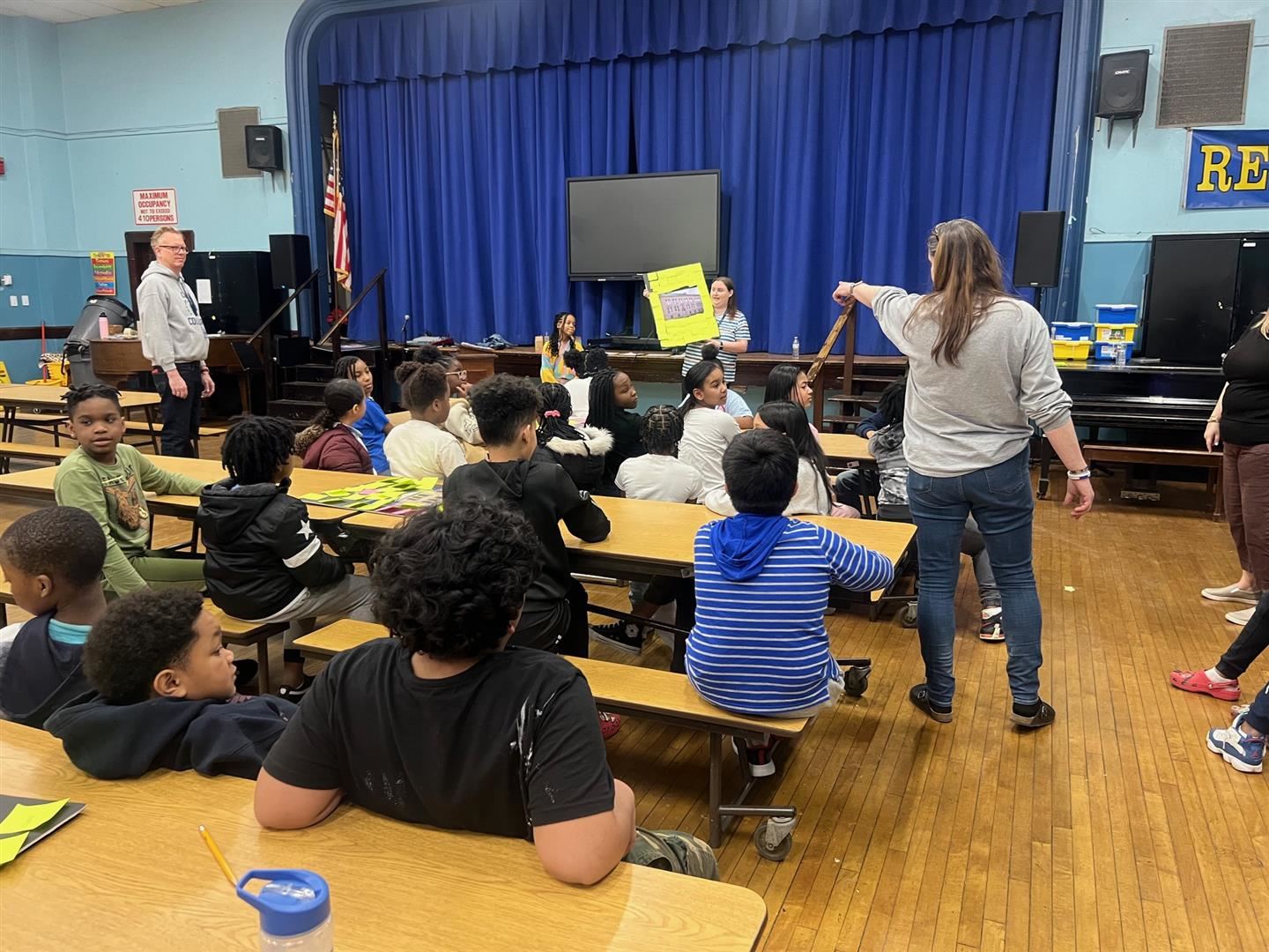 Career readiness presentation at Clinton